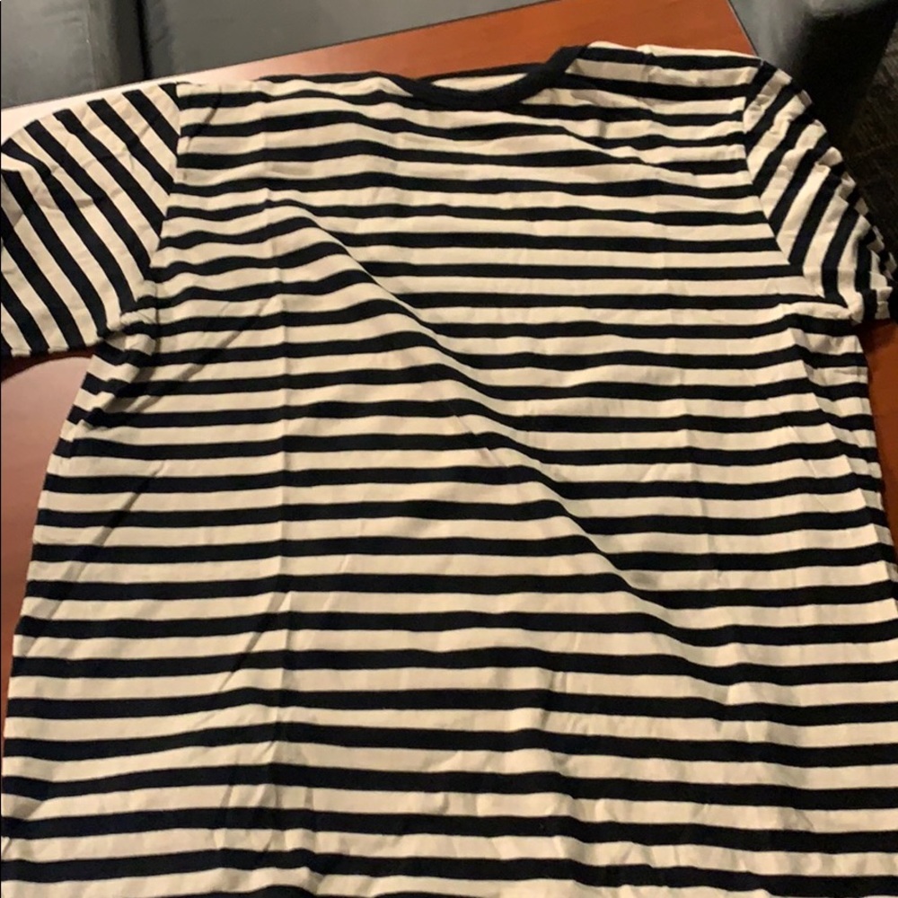 Dries van noten striped shirt
